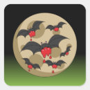 Search for vampire square stickers Bats