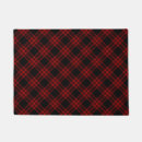 Search for hunting doormats Tartan