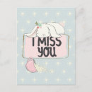 Recherche de lapin rose cartes postales Bleu