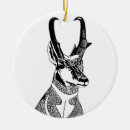 Search for antelope ornaments pronghorn