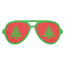 Search for funny christmas sunglasses Red