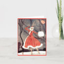 Search for vintage lady christmas cards Woman