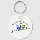 Search for love owls keychains Valentine