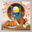 Search for mid autumn festival posters Rabbit