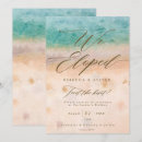 Search for beach elopement invitations Tropical