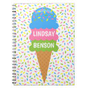 Search for ice cream notebooks School