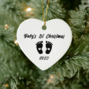 Search for baby feet ornaments For kids