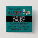 Search for dairy allergy buttons Allergic to dairy