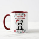 Recherche de panda noël tasses Animaux mignons