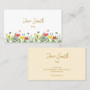Search for bee business cards Watercolor