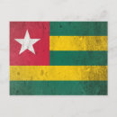 Recherche de drapeau du togo cartes postales Voyage