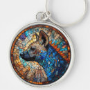 Search for hyena keychains Cute