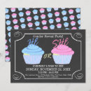 Search for cupcake gender reveal invitations He or she