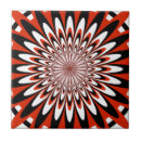 Search for red flower tiles Black