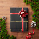 Search for black xmas wrapping paper Simple minimalist