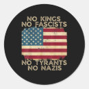 Search for fascist stickers No kings