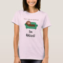 Recherche de paresseux drôle tshirts Retraite