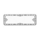 Search for heart return address stickers White