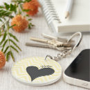 Search for yellow chevron keychains For her