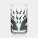 Search for peacocks beer glasses Colourful