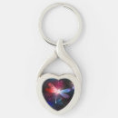 Search for heart dark keychains Black