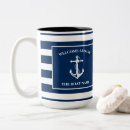 Recherche de nautical tasses Bienvenue à bord