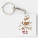 Search for coffee cup keychains Caffeine