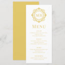 Search for monogram wedding menus Dinner