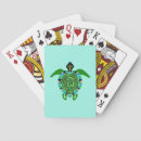 Search for sea turtle playing cards Tropical