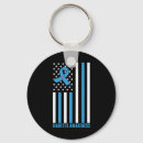 Search for diabetes support keychains Diabetic