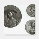 Recherche de pièce monnaie magnets Portrait