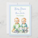 Search for green baby boy shower invitations Twins