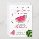 Recherche de watermelon baby shower invitations Fruit