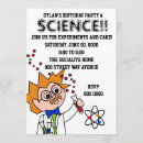 Recherche de expérience scientifique invitations Tubes d'essai