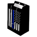 Search for thin blue line gift bags Cop