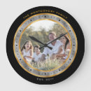 Search for silver clocks Elegant