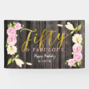 Search for pink gold 50th birthday party decor Fiftieth