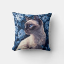 Search for siamese cat pillows Blue eyes