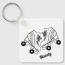 Search for and white keychains Sports