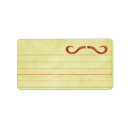 Search for stache labels Red