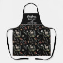 Search for christmas baking aprons Black and white