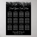 Recherche de black and white wedding seating charts Pour eux