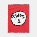 Search for dr seuss blankets Thing one thing two