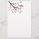 Search for cherry blossom stationery paper Tree