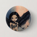 Search for black wing buttons Butterfly