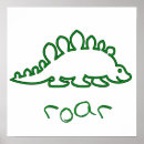 Search for dinosaur art kids posters Roar