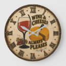 Search for cheese clocks Wine and cheese