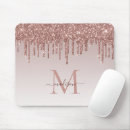 Search for rose gold mousepads Modern
