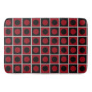 Search for red gray and black bathroom accessories Squares