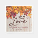 Search for fall in love napkins Baby shower